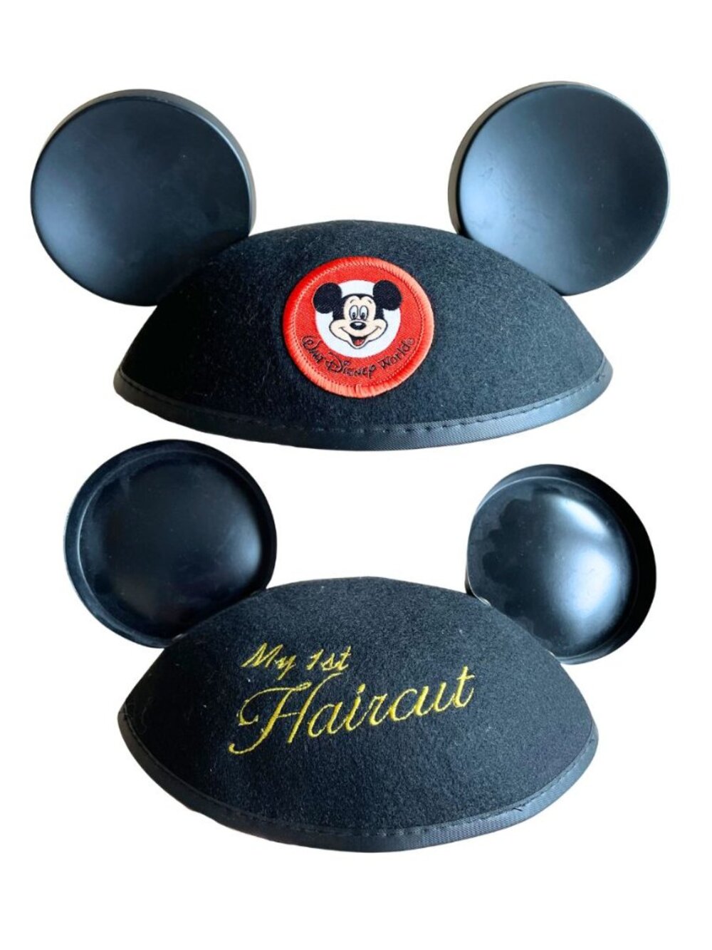 Disney Parks Magic Kingdom "My 1st Haircut" Mickey Mouse Ears Hat, Toddler/Baby